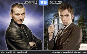 The 9th Doctor vs. The 10th Doctor